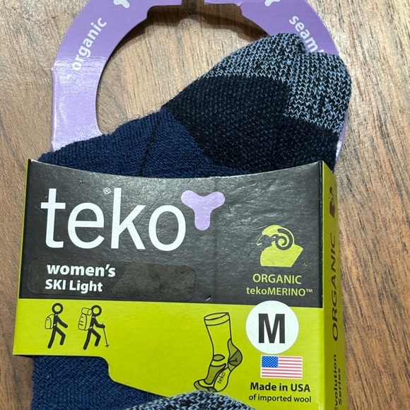 TEKO - Organic Woman’s eco Snow/Hiking socks - Picture 3 of 6